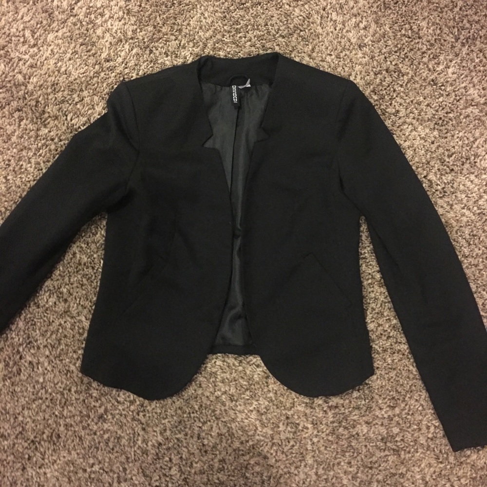 H&M Black Blazer XS